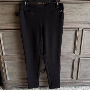 Black Anne Klein Women's Slim Ankle Pants